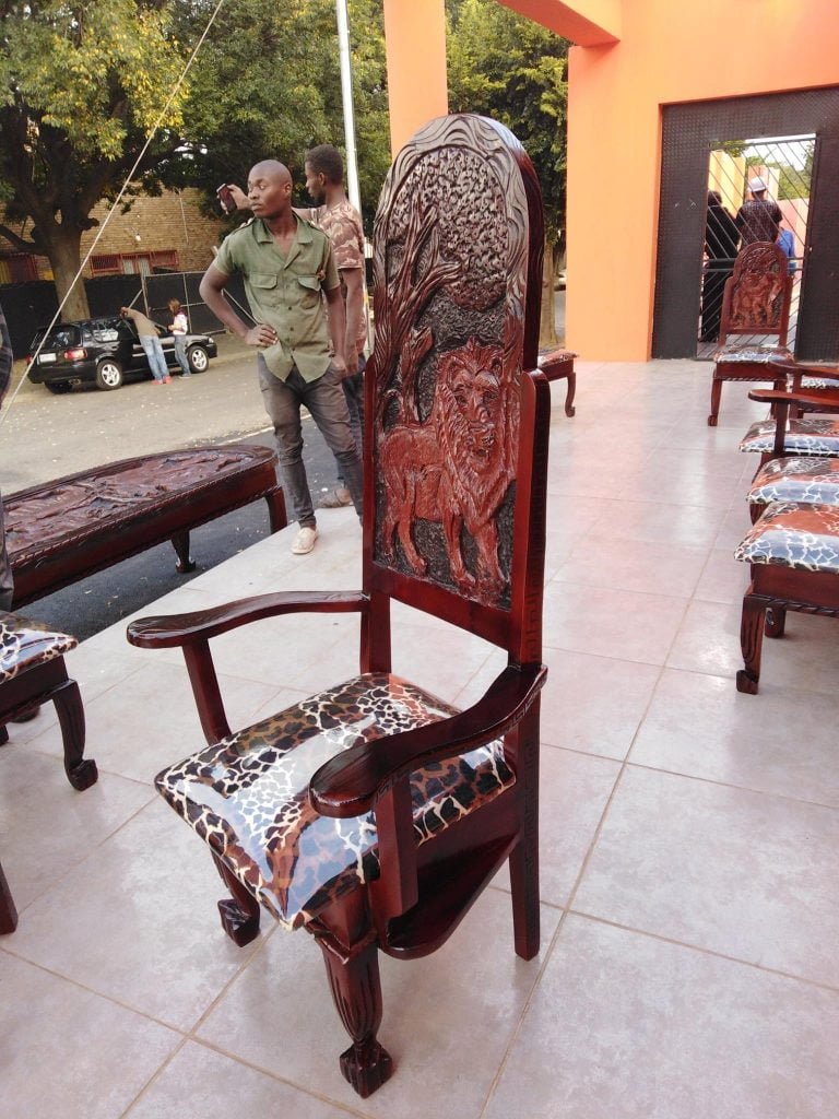 Hand Carved African Dining Set 3 53577783 2189105454732781 8516275533506412544 n